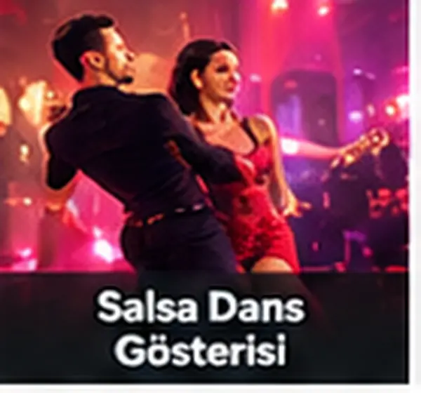 Salsa Dans Gösterisi hizmeti için gösteri ve etkinlik görseli