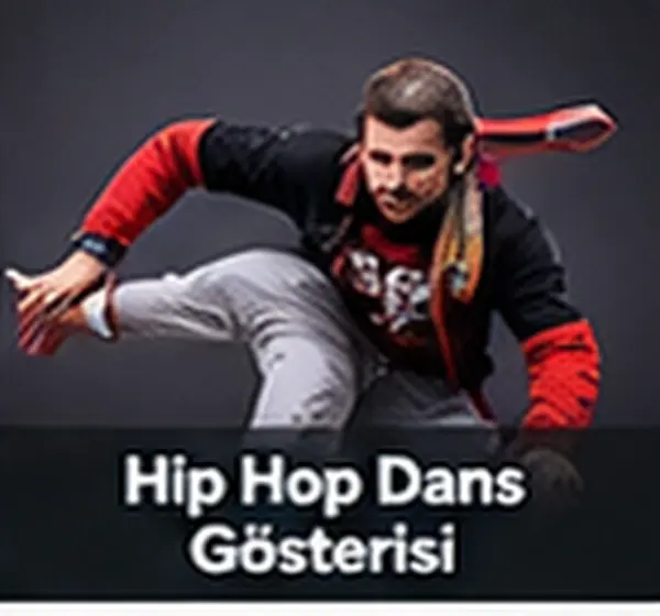 Hip Hop Dans Gösterisi hizmeti için gösteri ve etkinlik görseli