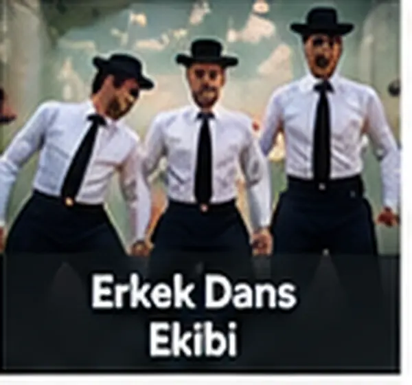 Erkek Dans Ekibi hizmeti için gösteri ve etkinlik görseli