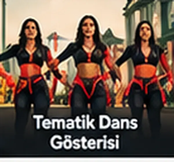 Tematik Dans Gösterisi hizmeti için gösteri ve etkinlik görseli