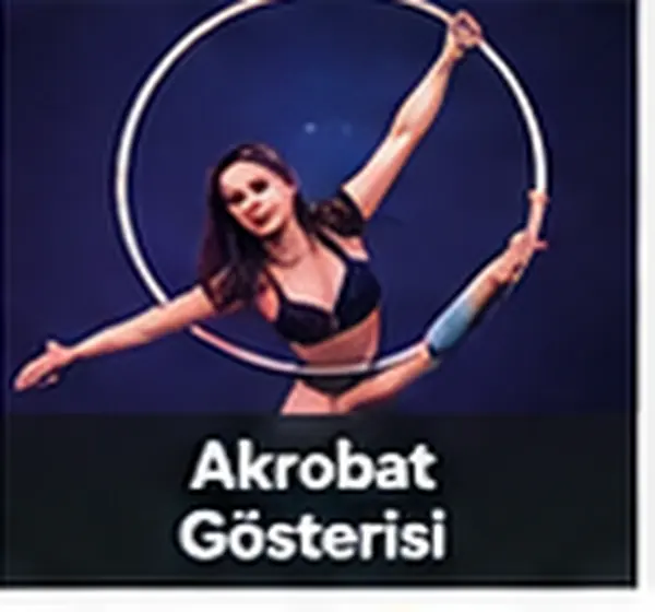 Akrobat Gösterisi hizmeti için gösteri ve etkinlik görseli