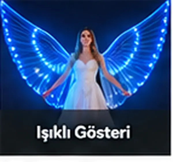 Işıklı Gösteri hizmeti için gösteri ve etkinlik görseli