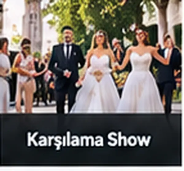 Karşılama Show hizmeti için gösteri ve etkinlik görseli