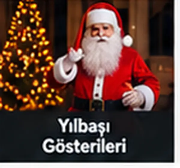 Yılbaşı Gösterileri hizmeti için gösteri ve etkinlik görseli