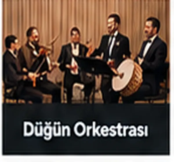 Düğün Orkestrası hizmeti için gösteri ve etkinlik görseli