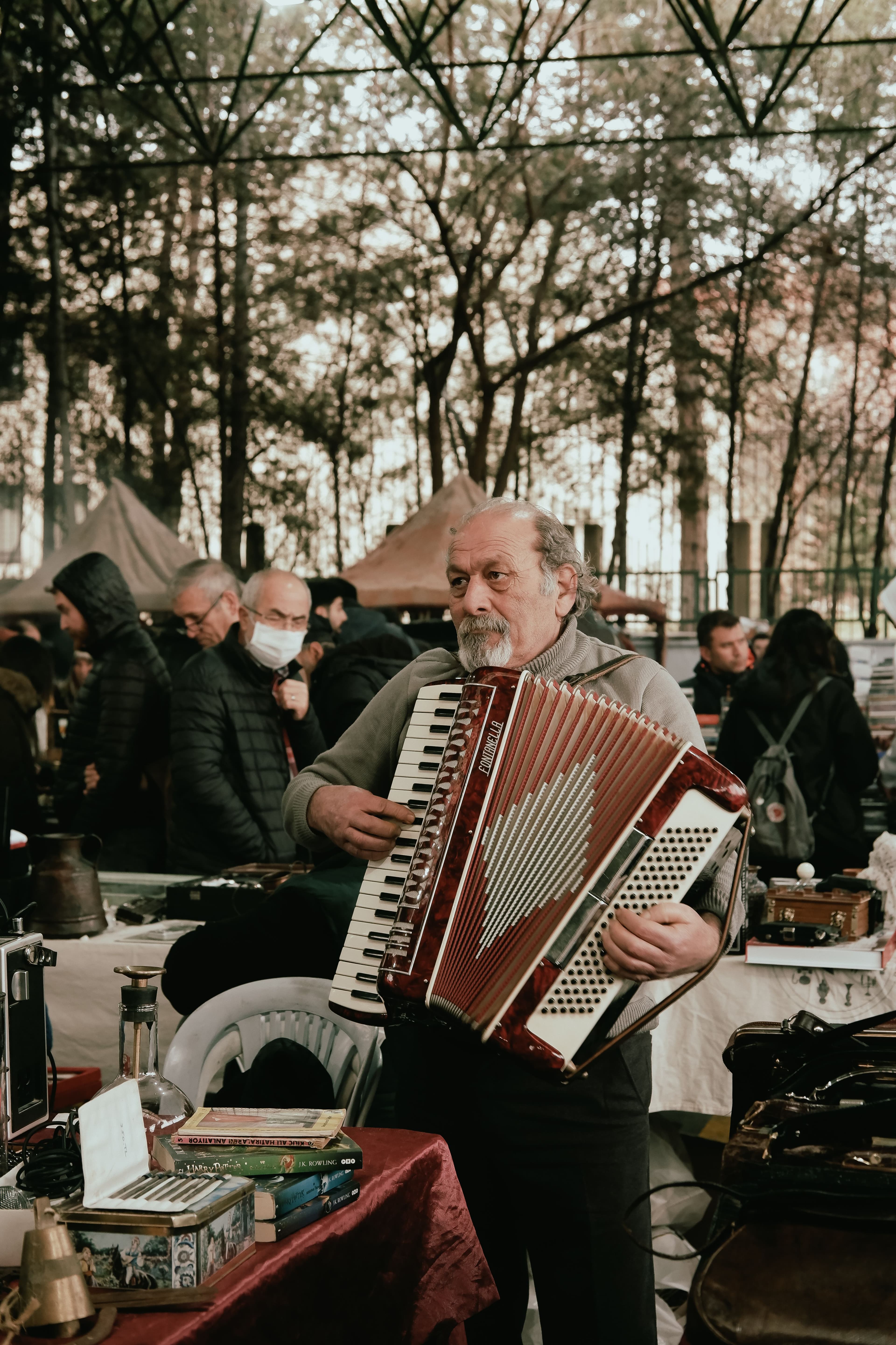 Müzik ve sahne için etkinlik görseli