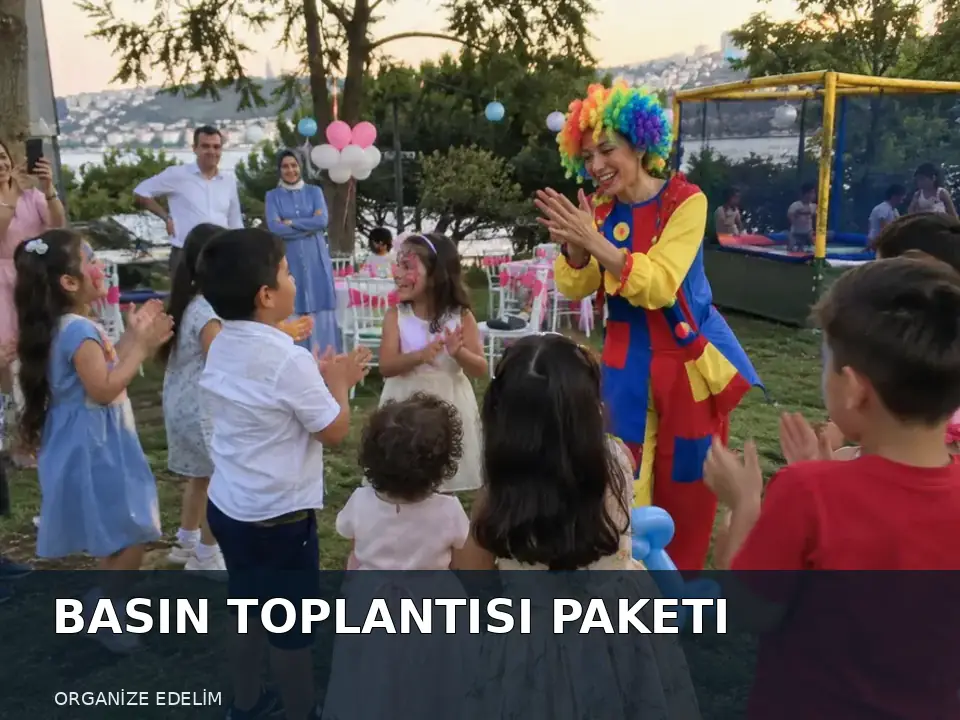 Basın Toplantısı Paketi atmosfer görseli