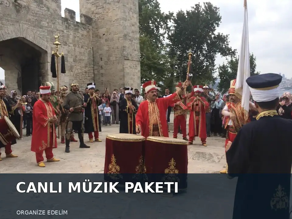 Canlı Müzik Paketi atmosfer görseli