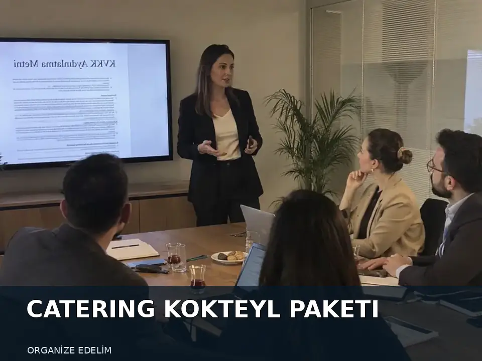 Catering Kokteyl Paketi atmosfer görseli