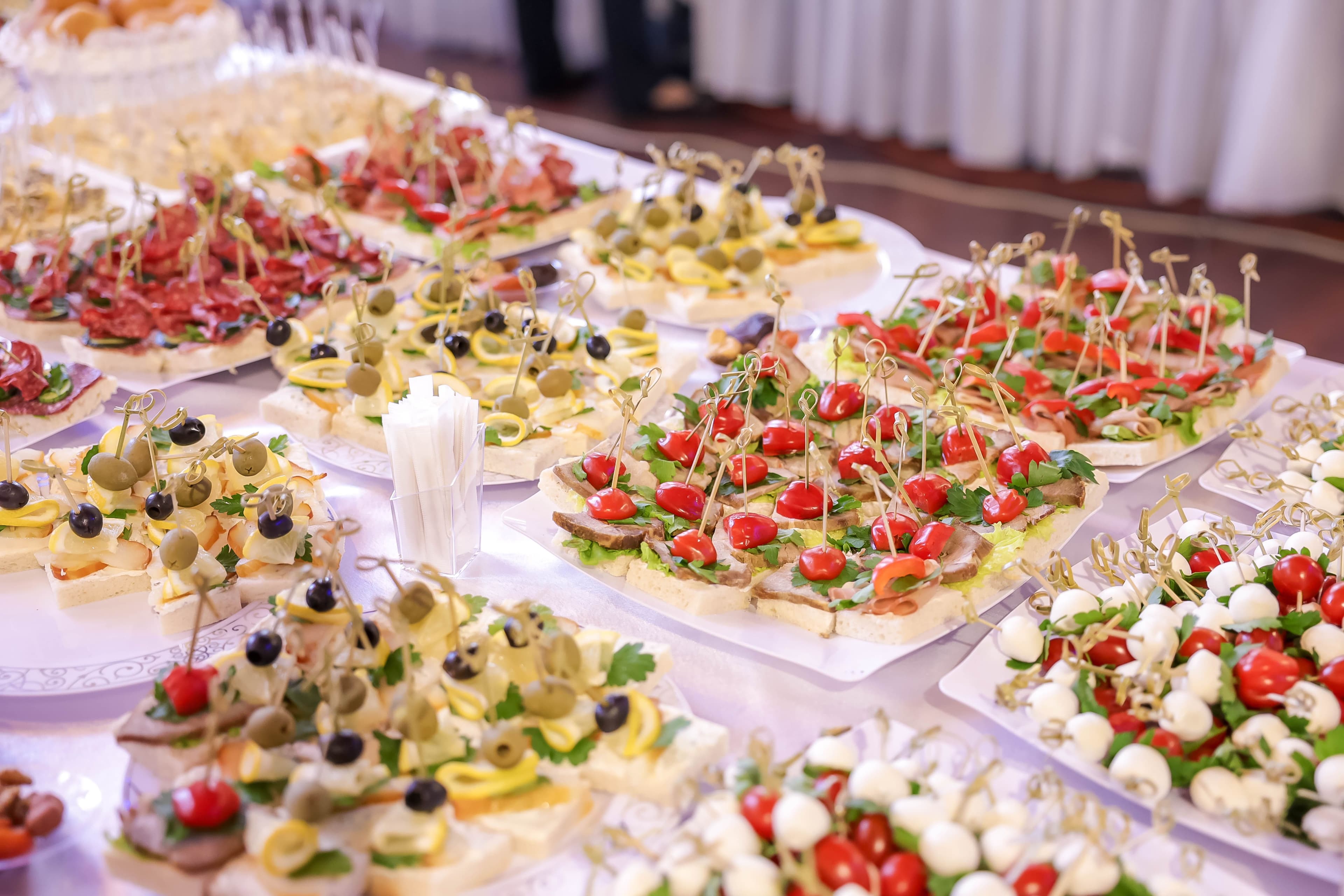 Catering hizmeti için etkinlik görseli