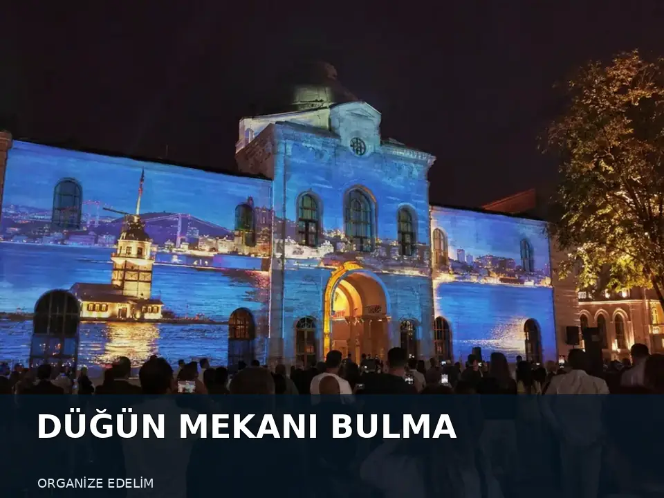 Düğün Mekanı Bulma atmosfer görseli