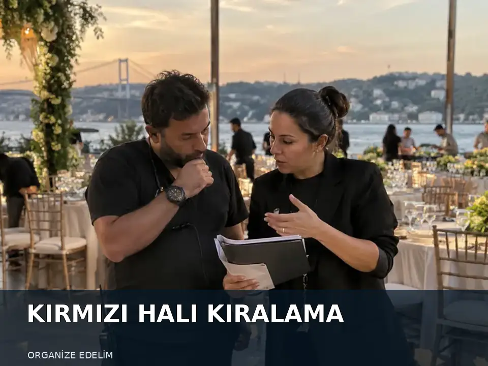 Kırmızı Halı Kiralama atmosfer görseli