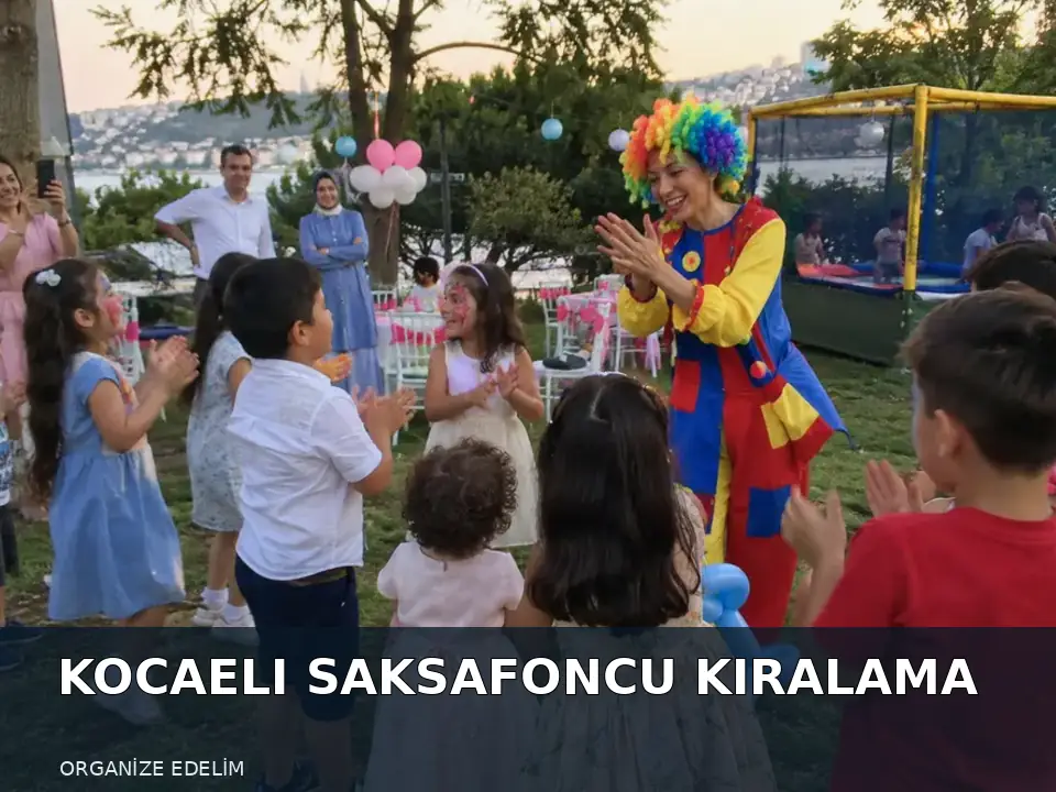 Kocaeli Saksafoncu Kiralama atmosfer görseli