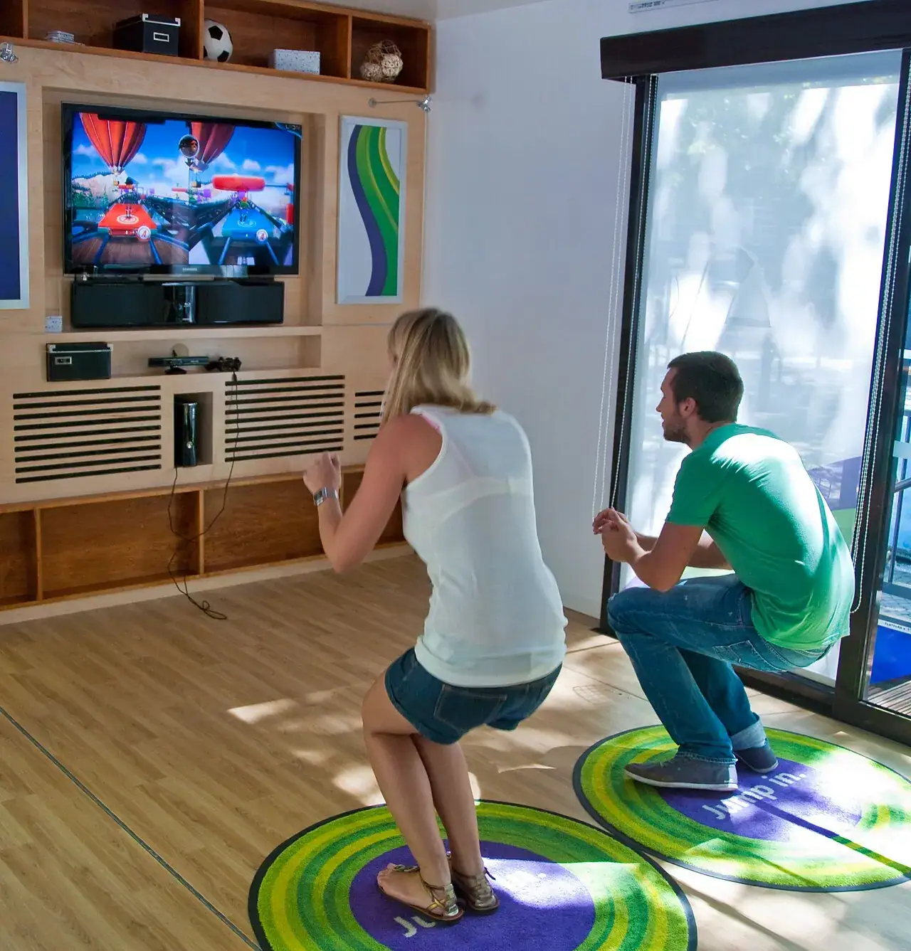 360 Video Booth hizmeti için etkinlik fotoğrafı