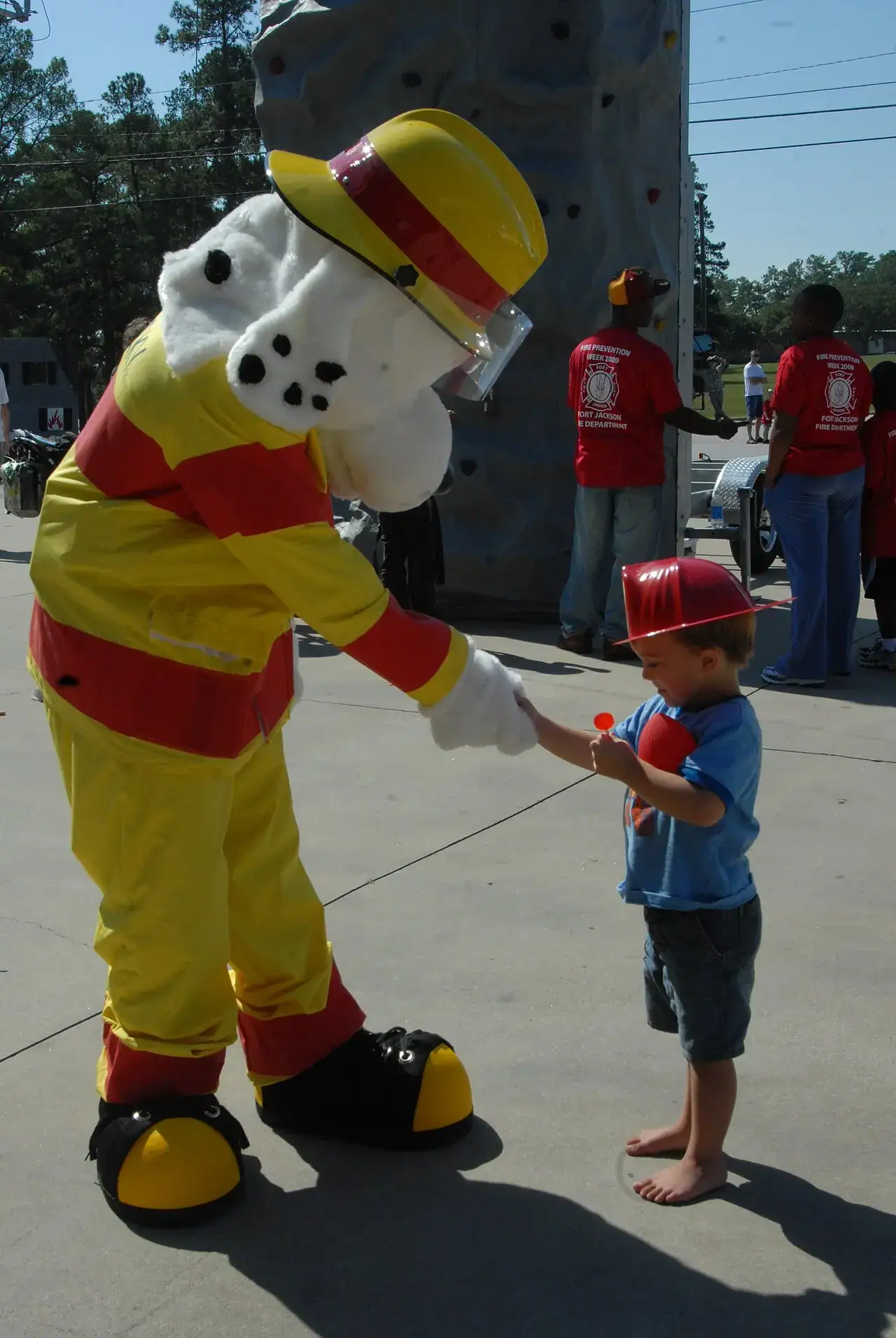 Maskot hizmeti için etkinlik fotoğrafı
