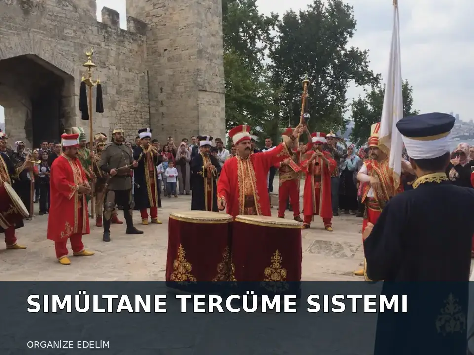 Simültane Tercüme Sistemi atmosfer görseli
