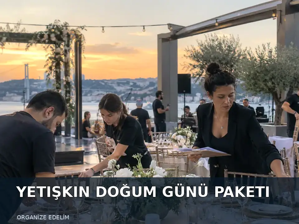 Yetişkin Doğum Günü Paketi atmosfer görseli