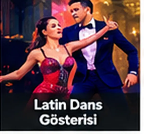 Latin Dans Gösterisi hizmeti için gösteri ve etkinlik görseli
