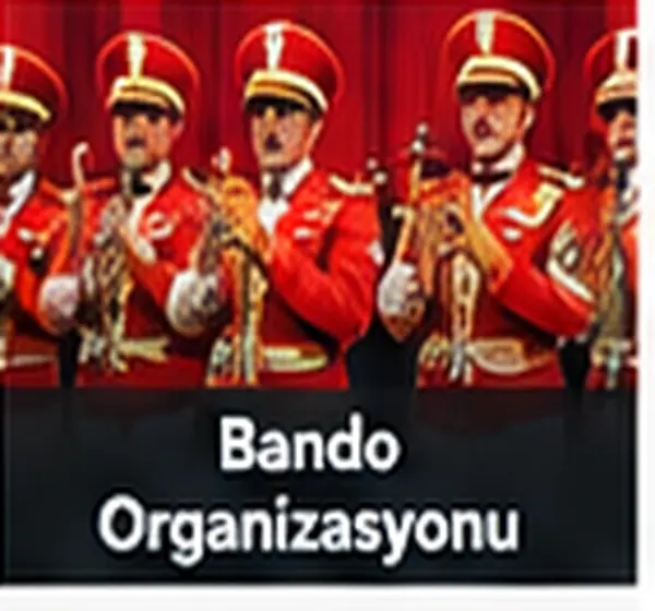 Bando Organizasyonu hizmeti için gösteri ve etkinlik görseli