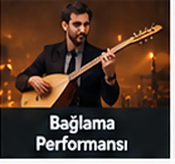 Bağlama Performansı hizmeti için gösteri ve etkinlik görseli