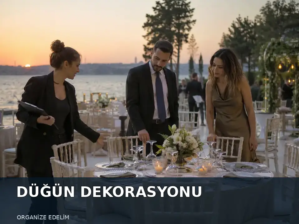 Düğün Dekorasyonu atmosfer görseli