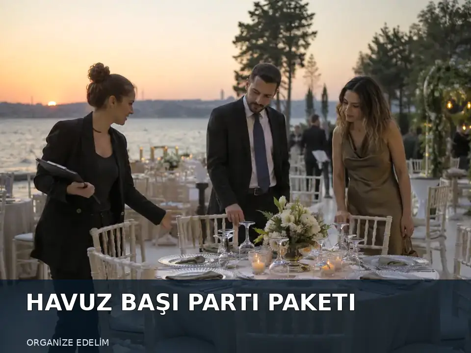Havuz Başı Parti Paketi atmosfer görseli
