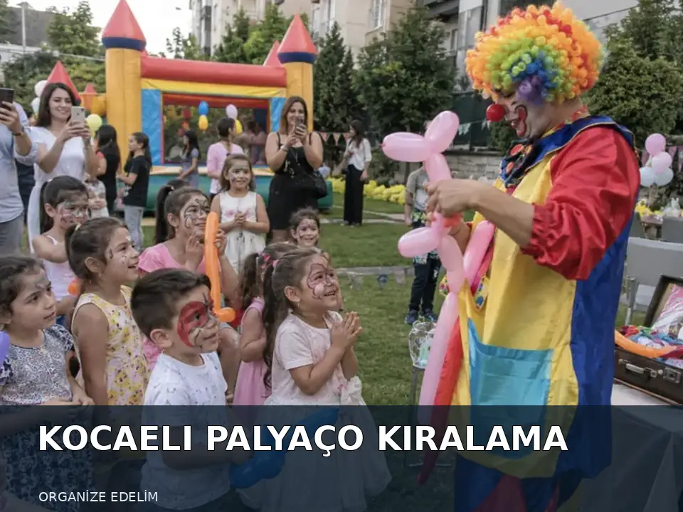 Kocaeli Palyaço Kiralama atmosfer görseli