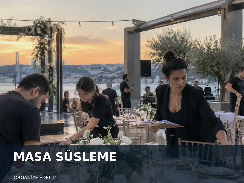 Masa Süsleme atmosfer görseli